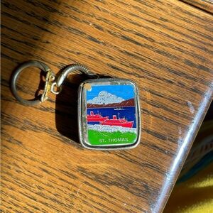 Vintage Sankyo Music Box Key Chain